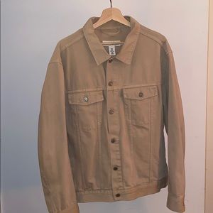 Tan Denim Trucker Jacket